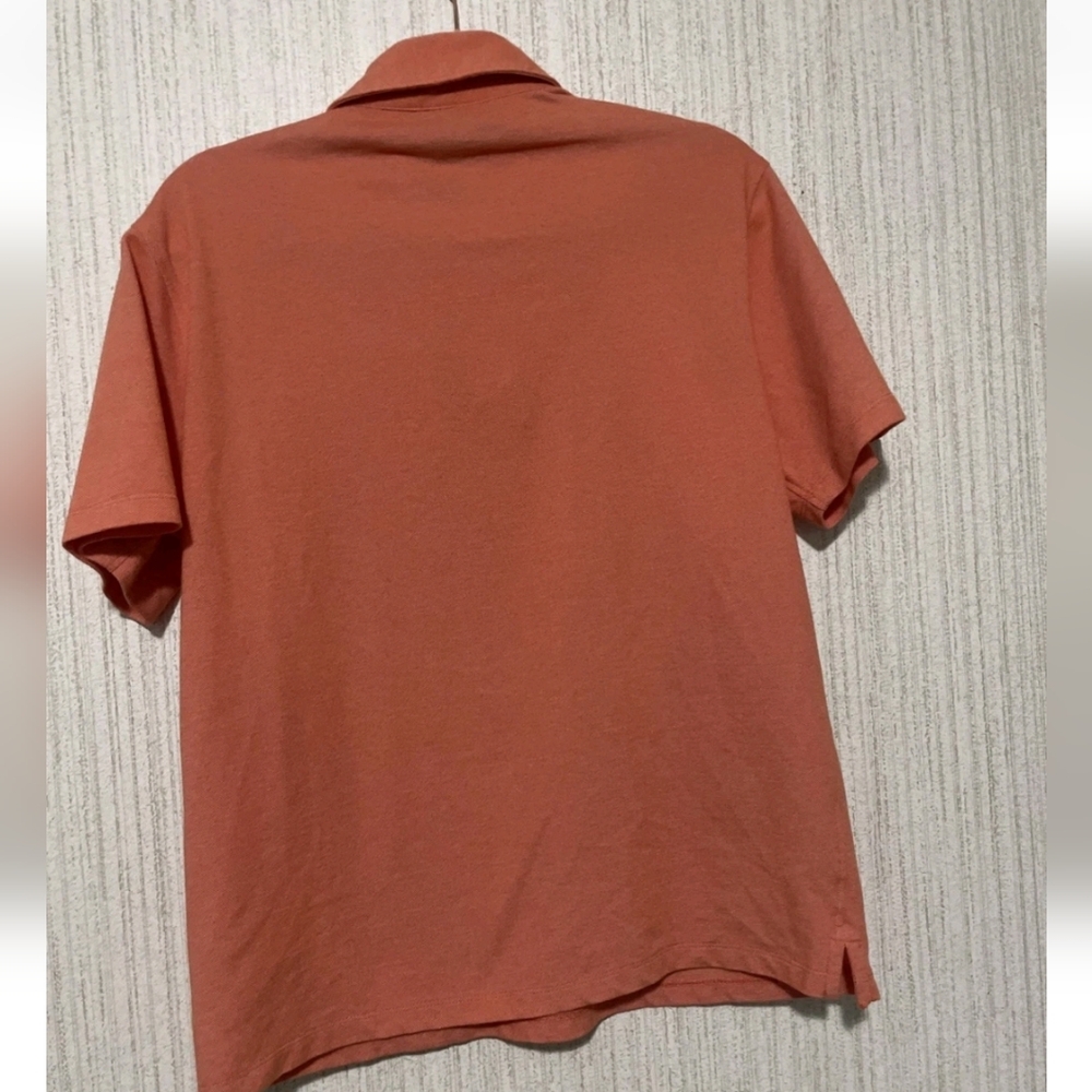 Michael Michael Kors Mens Size Small Orange Polo - Picture 10 of 11